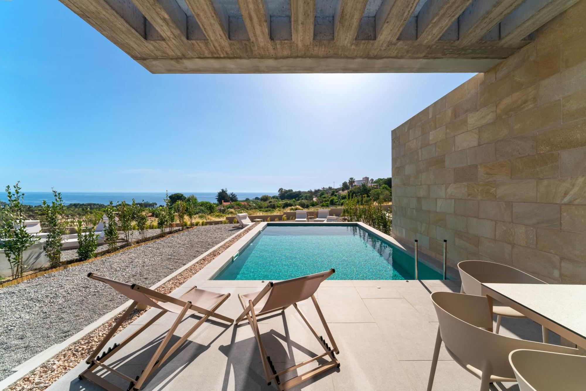 Villa Linear Cabanon Kallithea Luxury Koskinou (Rhodes)