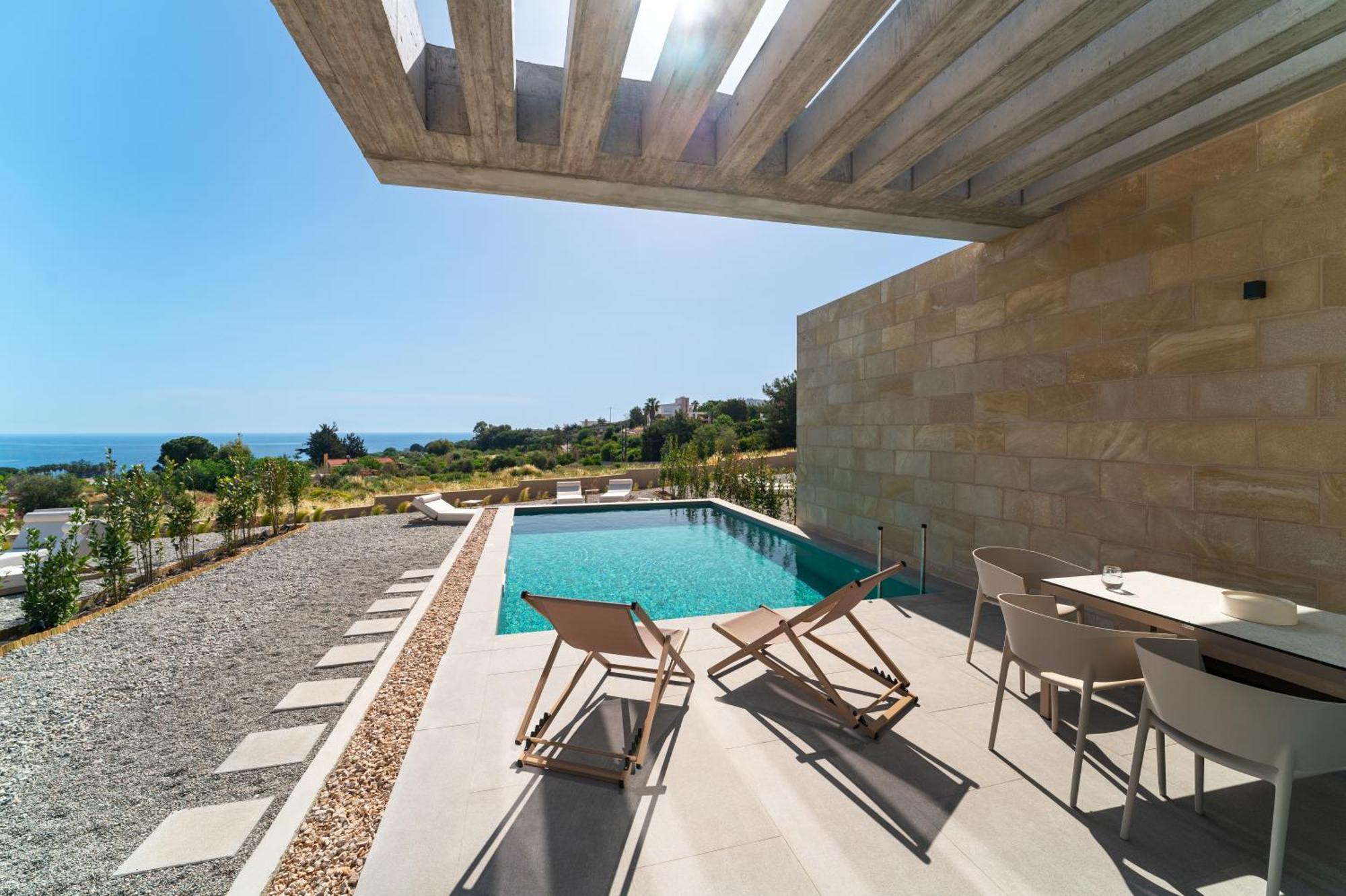 Villa Linear Cabanon Kallithea Luxury Koskinou (Rhodes)