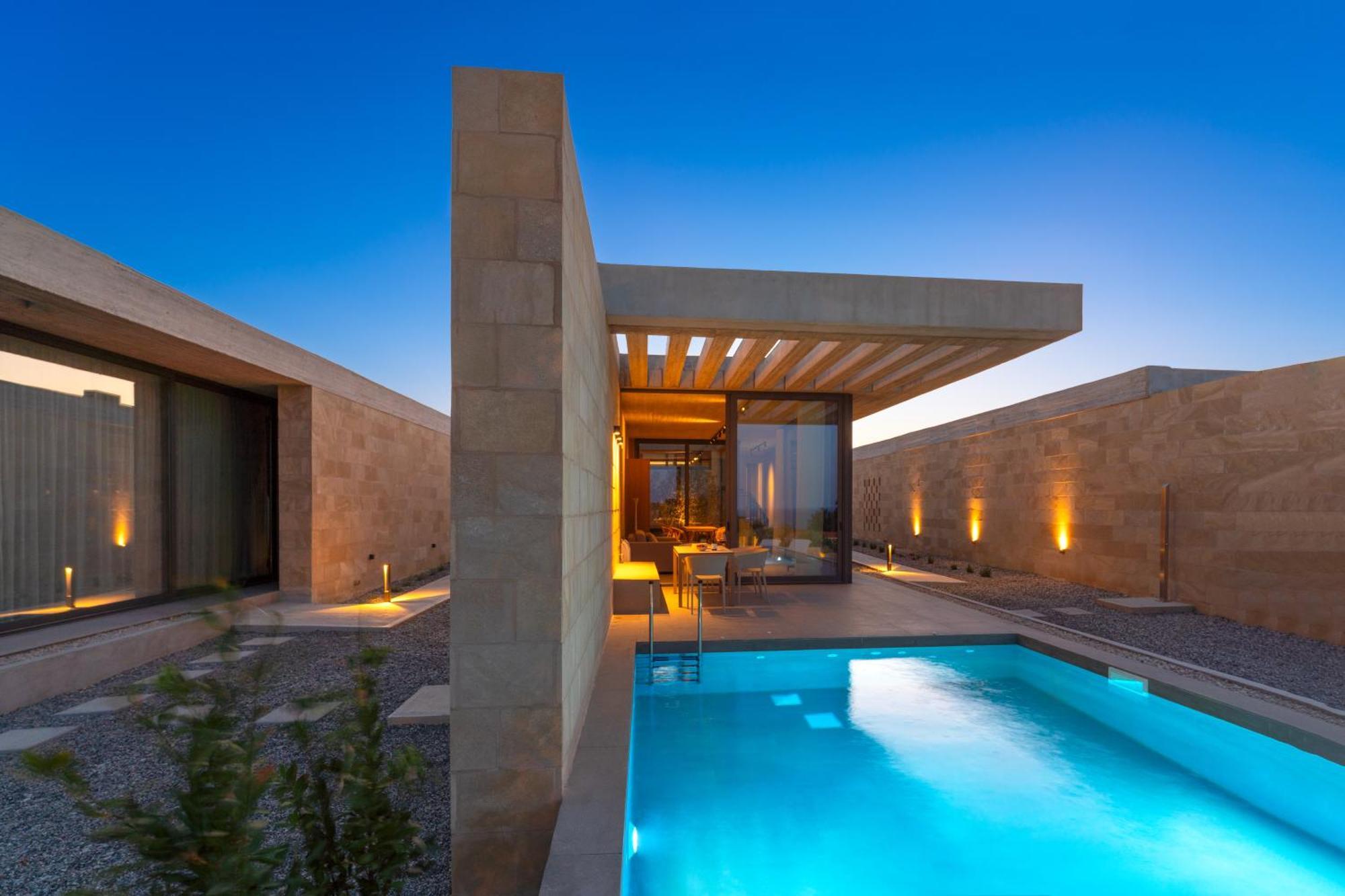 Villa Linear Cabanon Kallithea Luxury Koskinou (Rhodes)