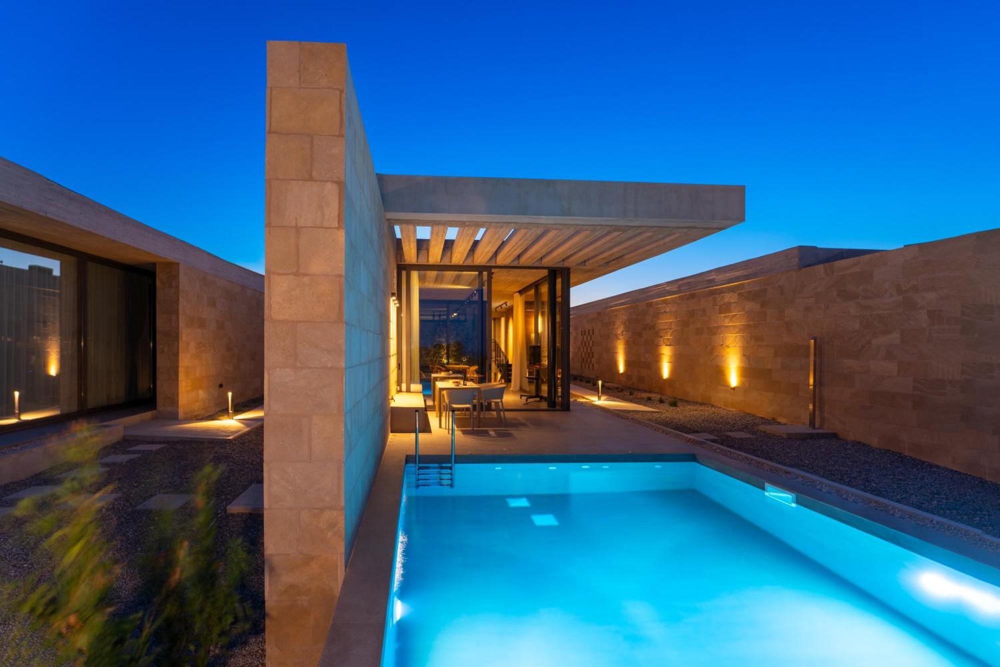 Villa Linear Cabanon Kallithea Luxury Koskinou (Rhodes)